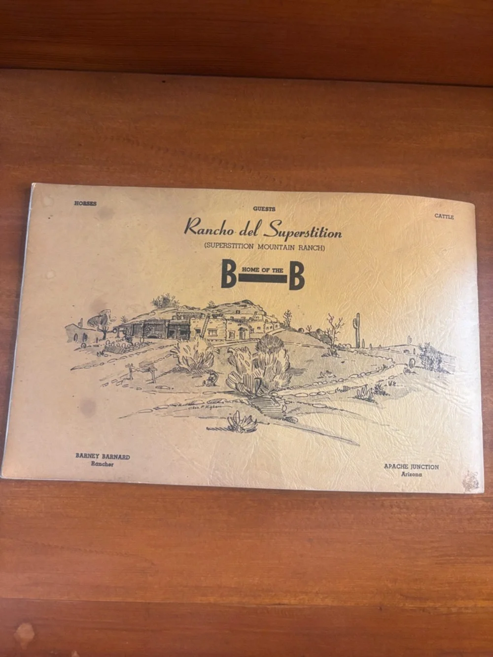 Superstition Mountain Dutchman's Lost Mine Booklet
